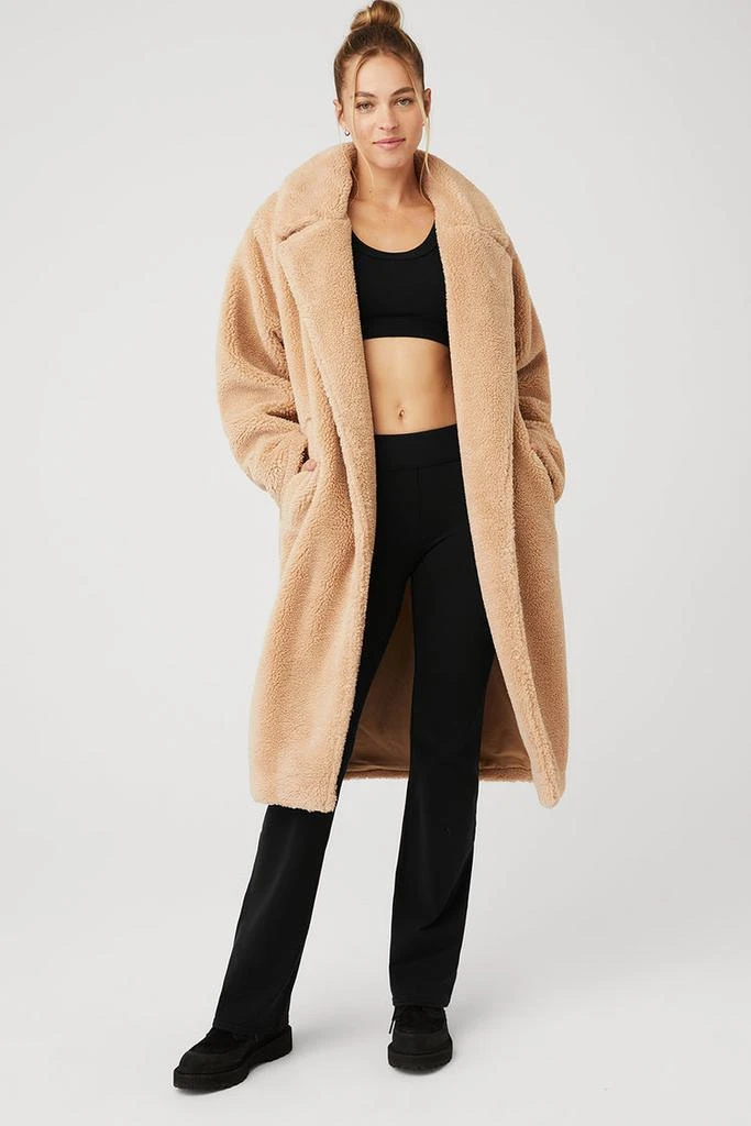 Alo Oversized Sherpa Trench - Camel 1