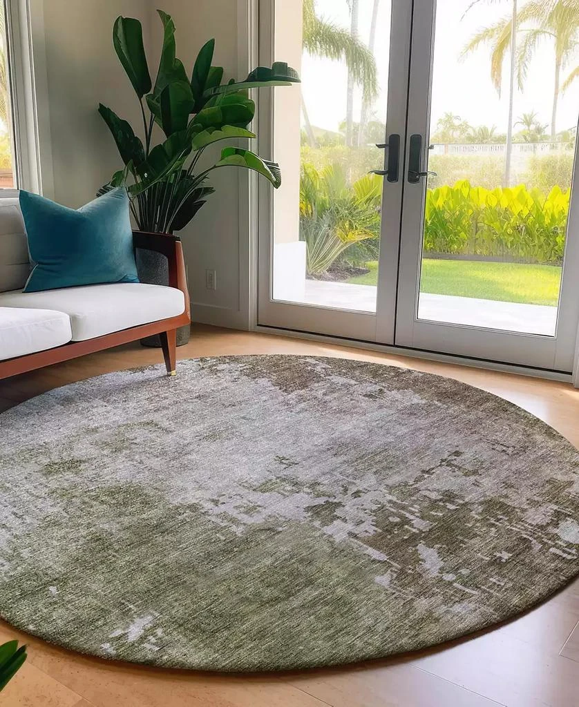 Dalyn Bresca Washable BC3 8
x8
 Round Area Rug 4