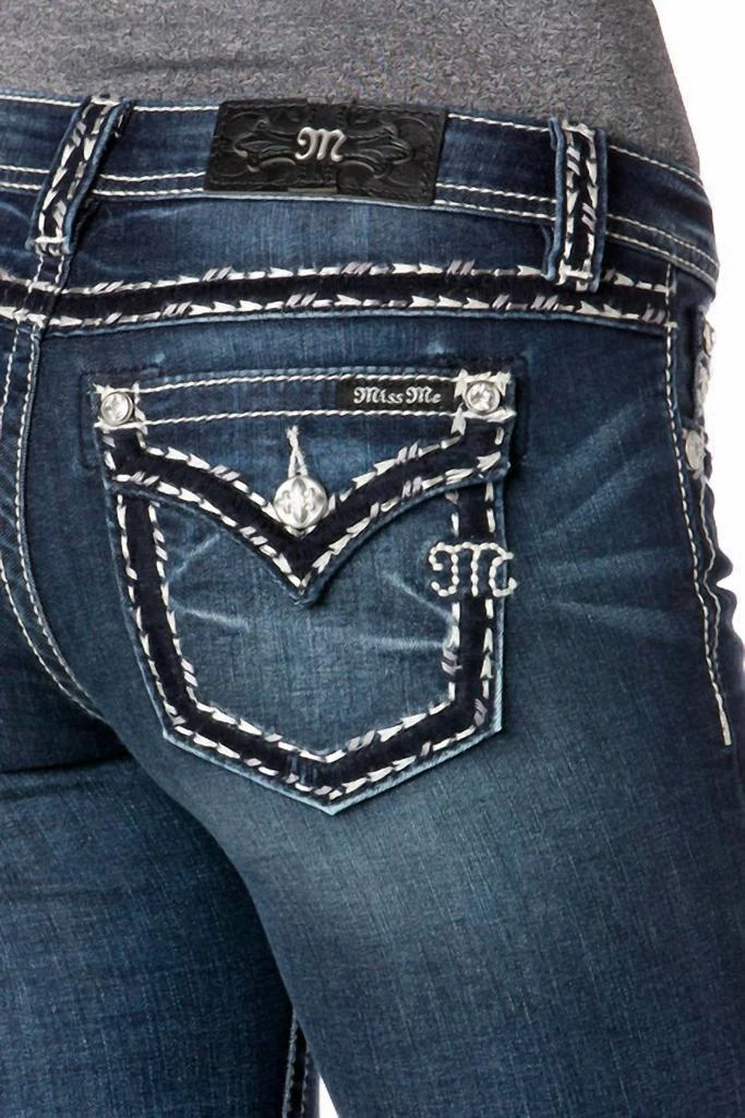 Miss Me Miss Me - Midnight Stitch Capri 5