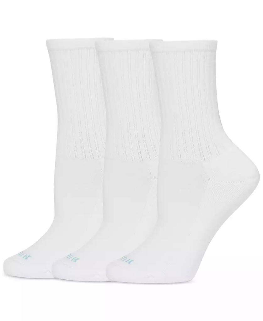 Hue Women's 3-Pk. Air Cushion Sport Crew Socks U24404