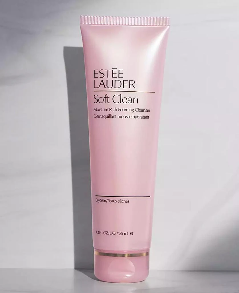 Estée Lauder Soft Clean Moisture Rich Foaming Cleanser, 4.2 oz 2