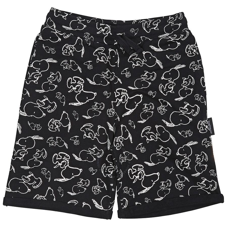 Eleven Paris Boys Black Peanuts Shorts