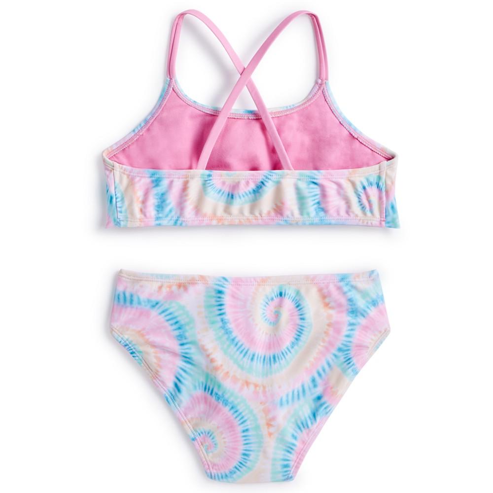 Breaking Waves Big Girls Hello Radiance Flounce Swimsuit, 2 Piece Set