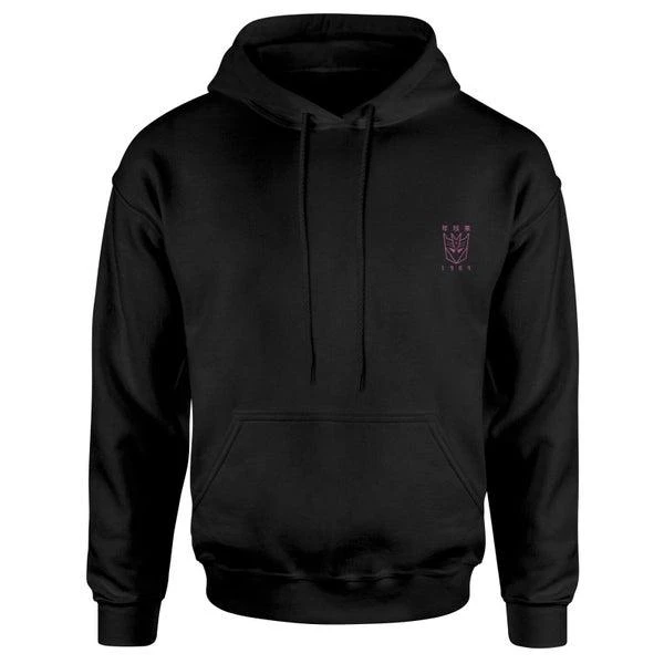 Original Hero Transformers Decepticons Embroidered Unisex Hoodie - Black 1