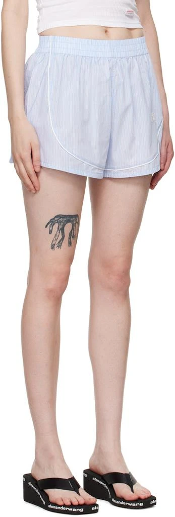 Alexander Wang Blue Track Shorts 2
