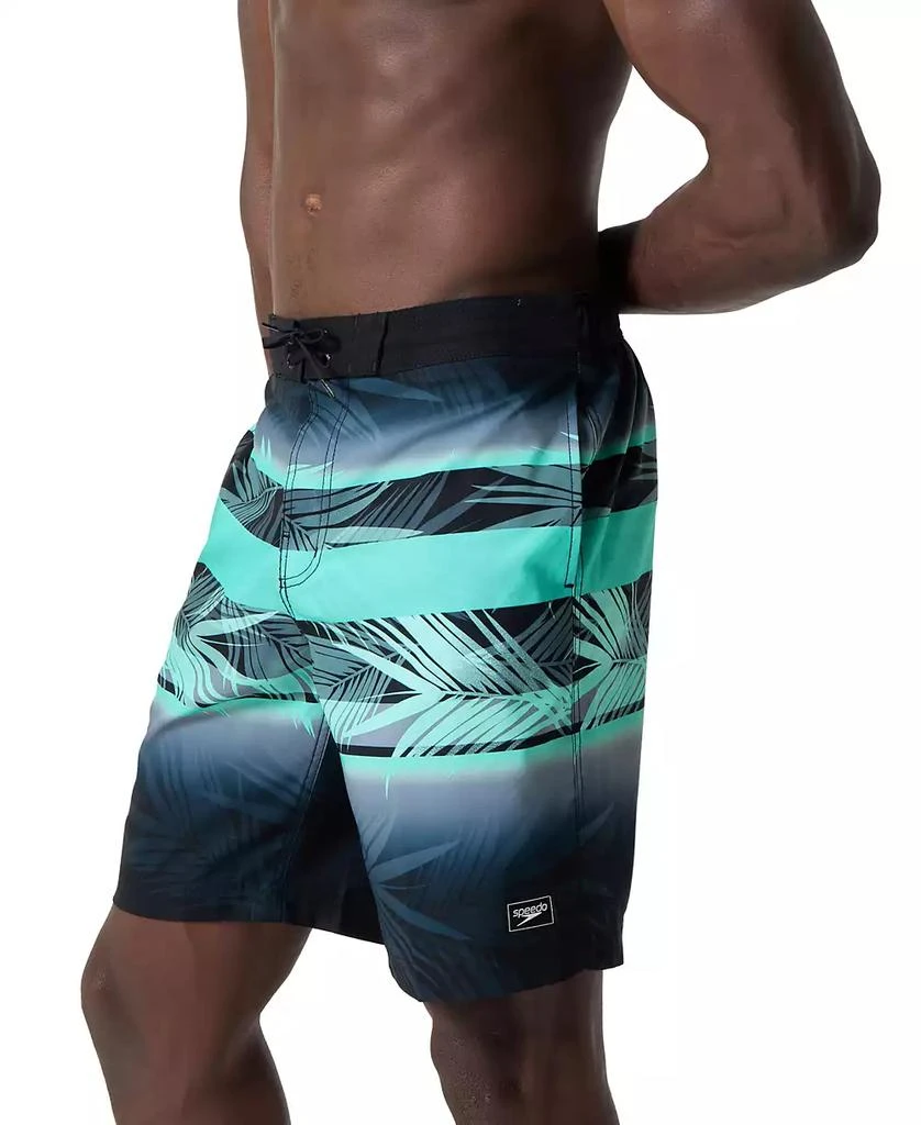 Speedo Men's Bondi Basin Palm Print Drawstring 9" Boardshorts 3