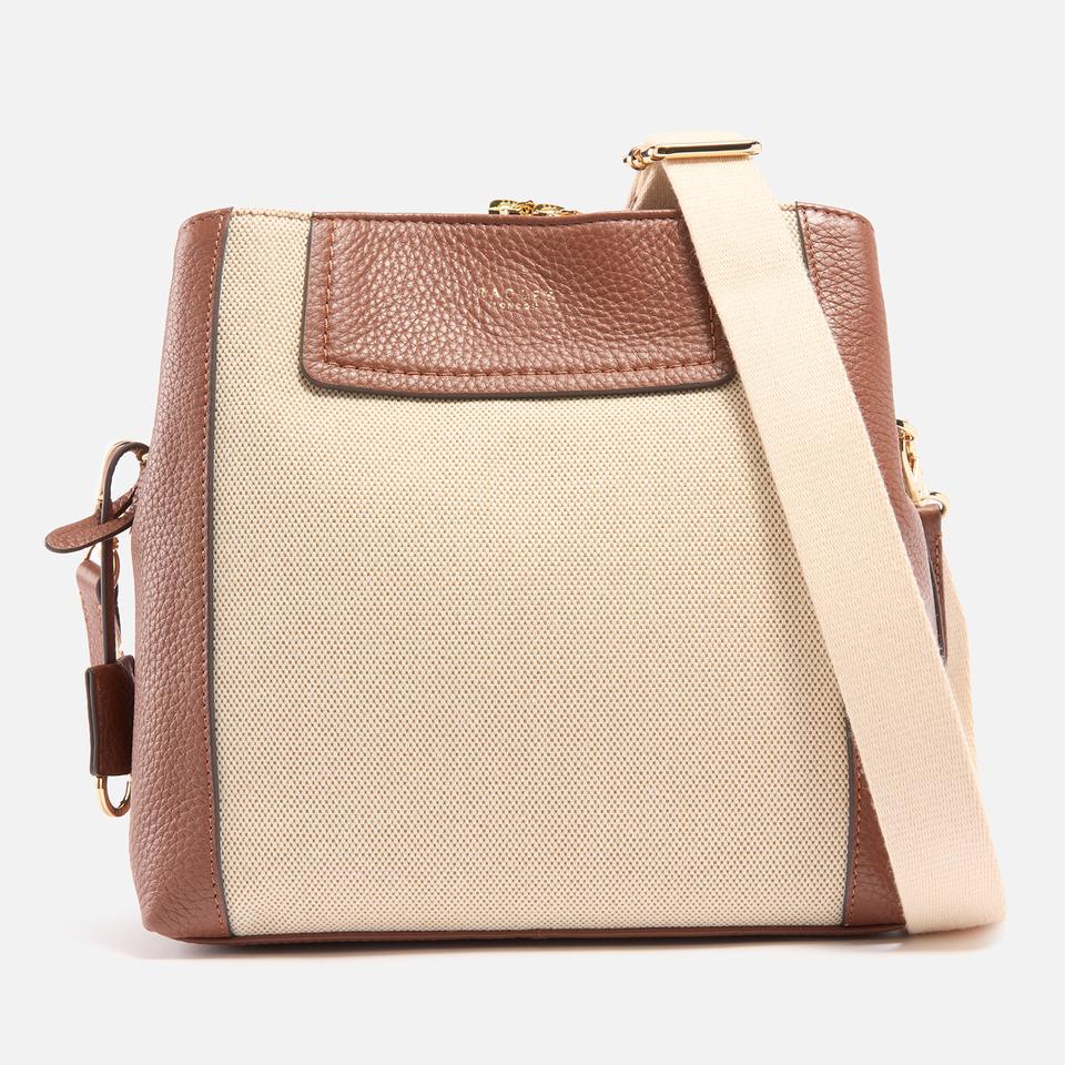 Radley Radley Dukes Place Leather and Canvas Bag