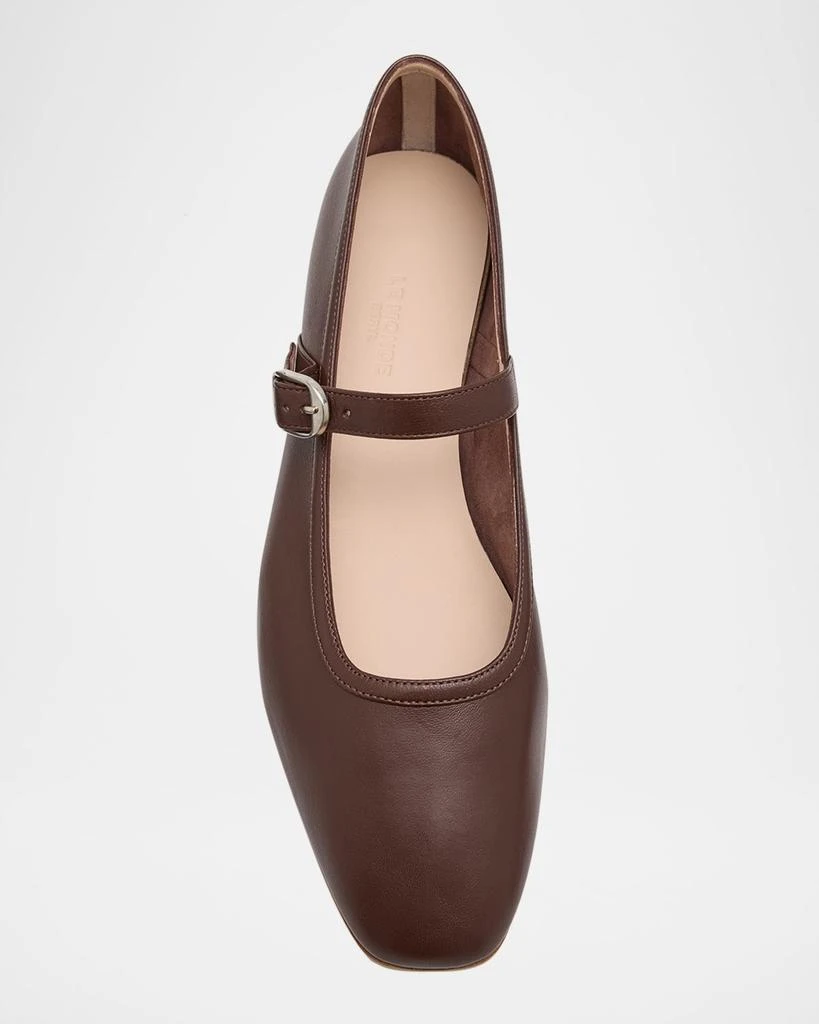 Le Monde beryl Leather Mary Jane Ballerina Flats 5