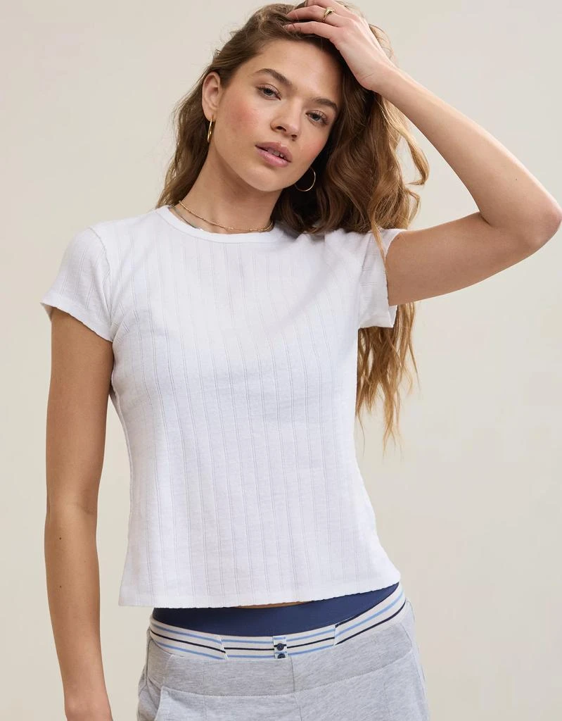Aerie Aerie Pointelle Vintage T-Shirt 6