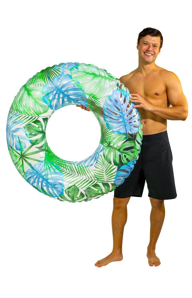 Pool Candy Resort Collection 42" Jumbo Palm Print Pool Tube 1