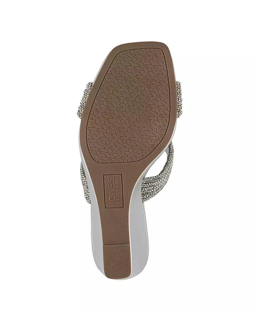 JONES NEW YORK Women's Irebbo Wedge Dress Sandals 5