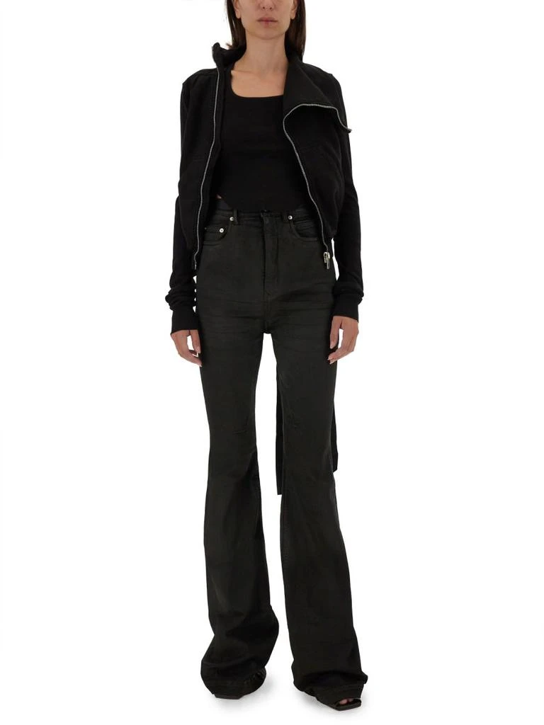 DRKSHDW Zip Sweatshirt. 2