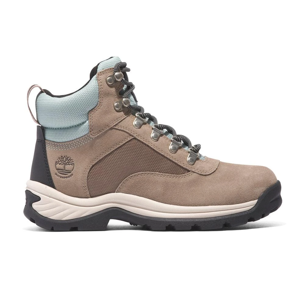Timberland White Ledge Mid Waterproof Logo Round Toe Hiking Boots 1