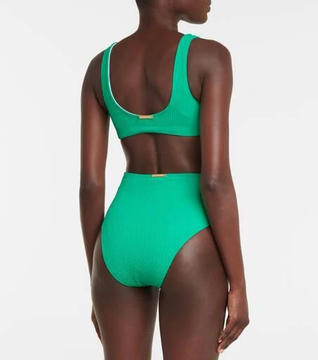Alexandra Miro Kamala ribbed bikini top 3