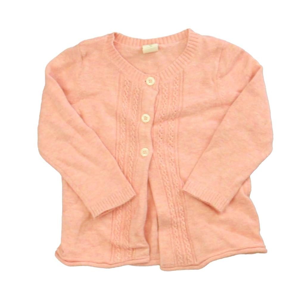 Tucker + Tate Girls Pink Cardigan