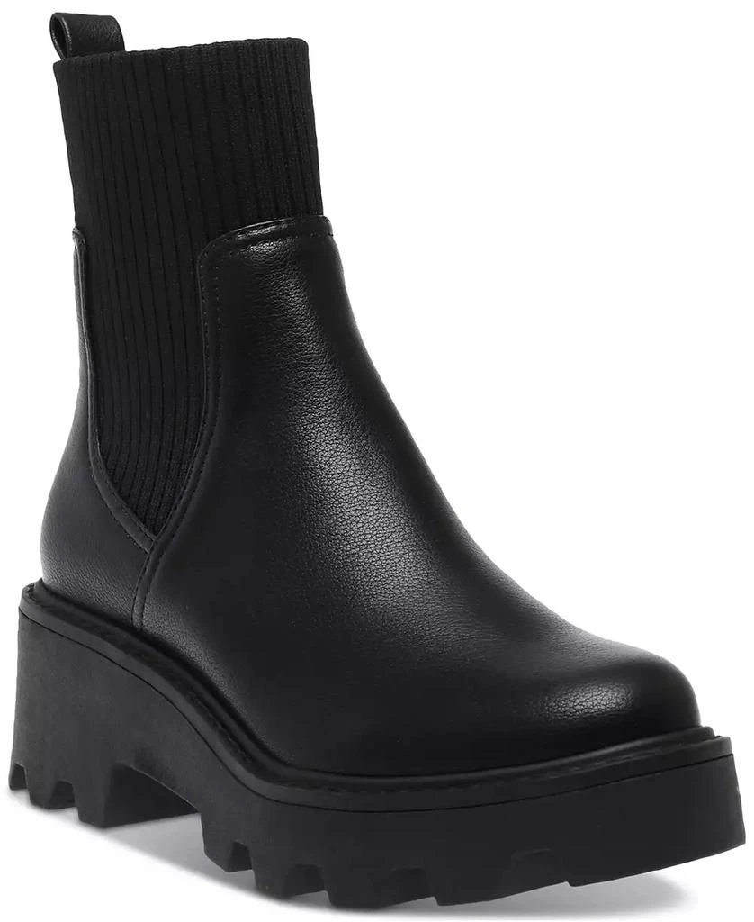 DV Dolce Vita Women's Villa Chelsea Lug Sole Booties 1