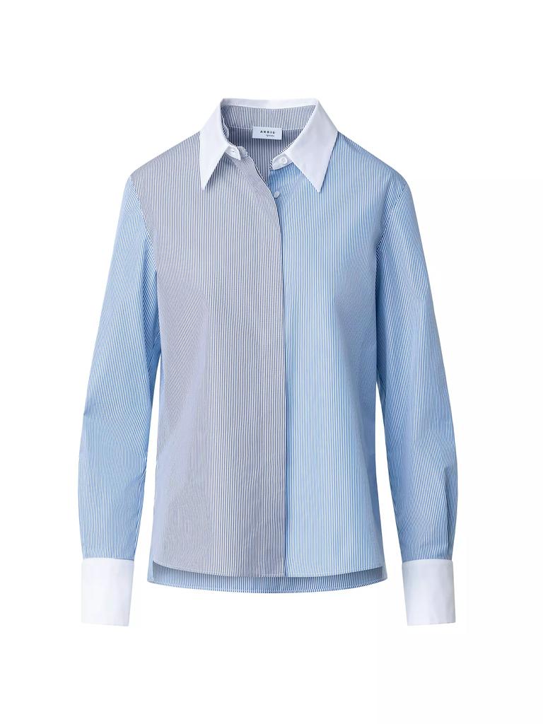 Akris Parasol Stripe Cotton Shirt