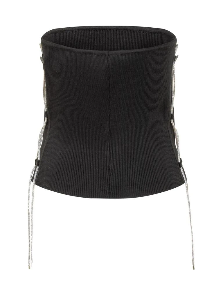 GIUSEPPE DI MORABITO Giuseppe Di Morabito Strapless Lace-Up Top 2