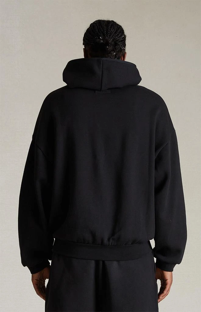 Essentials Jet Black Hoodie 4
