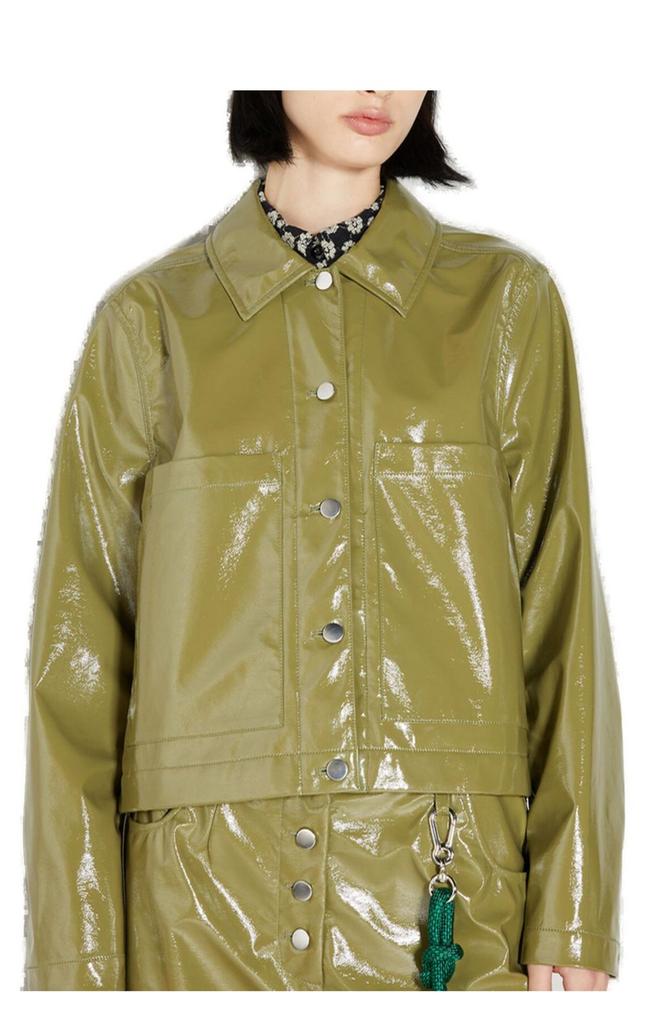 Song for the Mute Song For The Mute Cropped Glossy Jacket