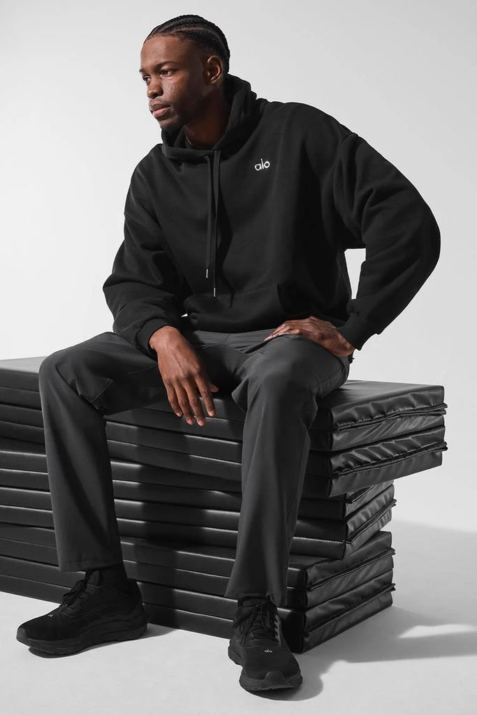 Alo Accolade Hoodie - Charcoal Green 5