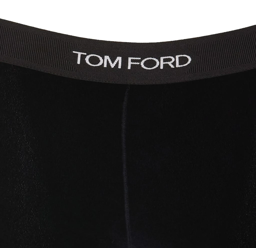 Tom Ford Logo Velvet Pants 4