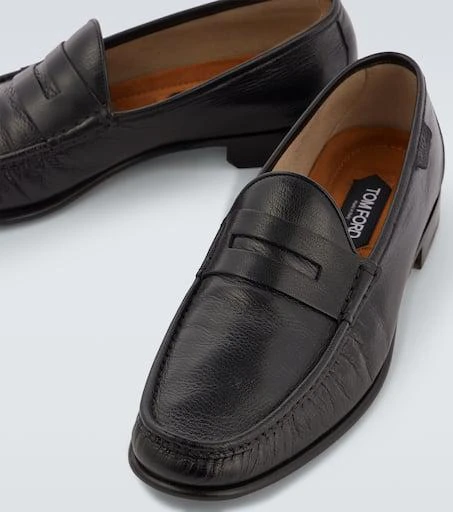 Tom Ford York leather penny loafers 3