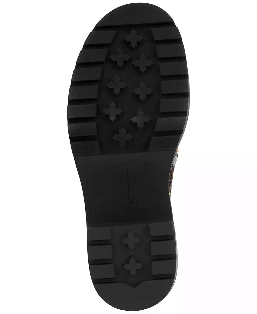 Jessica Simpson Women's Jymmie Embellished Chelsea Lug Sole Booties 5