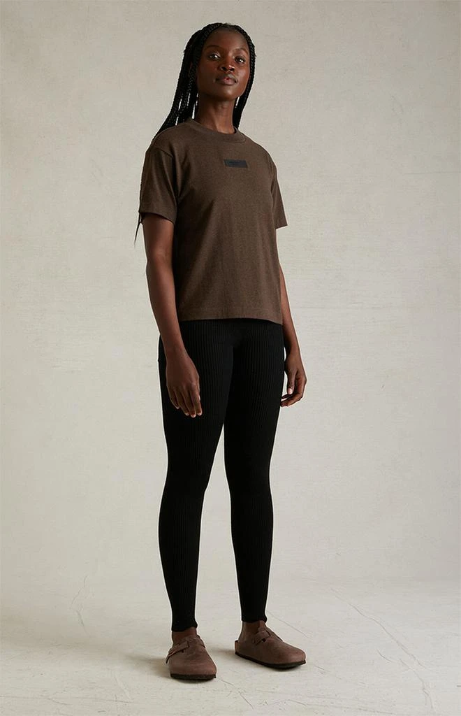 Essentials Women's Heather Wood T-Shirt 4