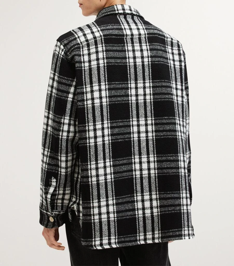 ALL SAINTS Cotton Check Imber Shirt 6