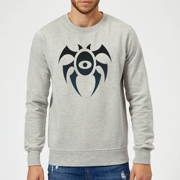 Magic The Gathering Magic The Gathering Dimir Symbol Sweatshirt - Grey 1