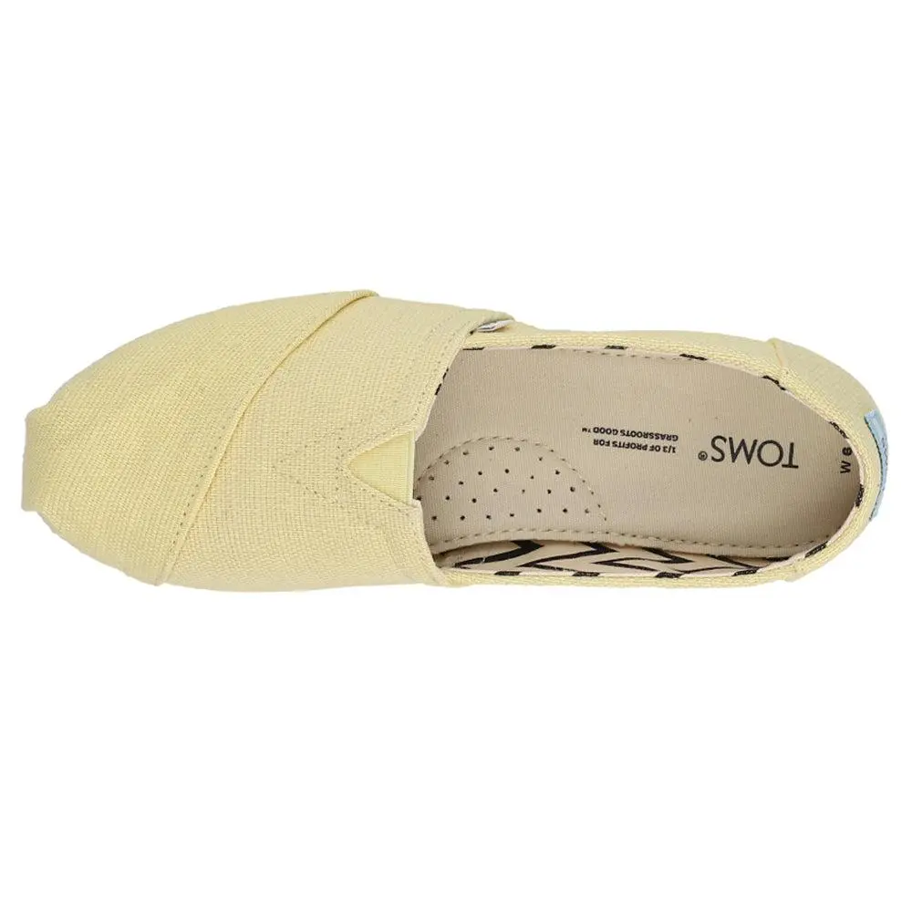 TOMS Alpargata Solid Slip On Flats 4