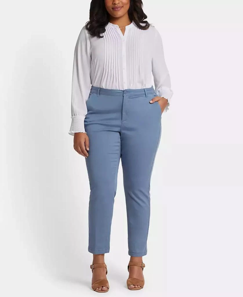 NYDJ Plus Size Sadie Slim Pants 1
