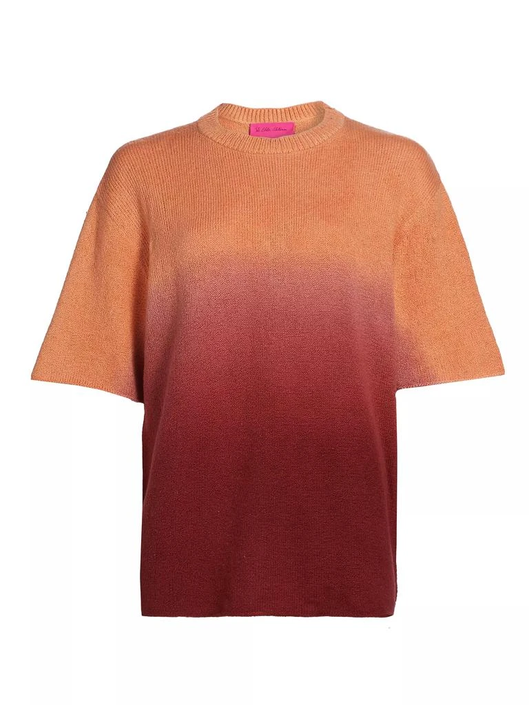 The Elder Statesman Nora Lite Dip Knit T-Shirt 1