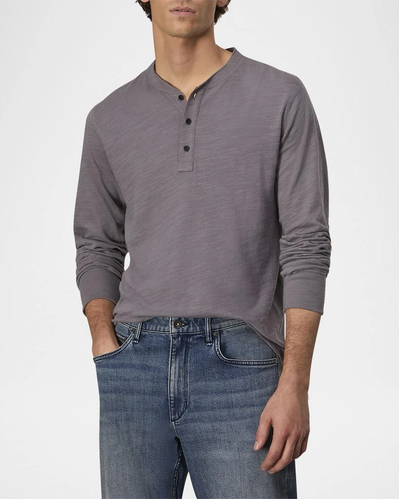 Rag & Bone Men's Classic Flame Henley Shirt 3