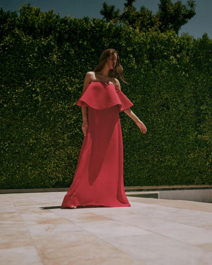 knee length dresses for ladies Jacquemus La Robe Mistral Long Dress – Runway Catalog main image 0