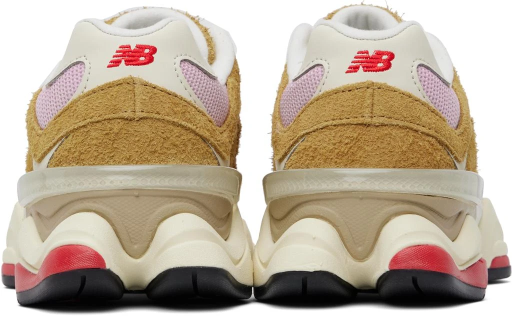 New Balance Tan & Pink 9060 Sneakers 2