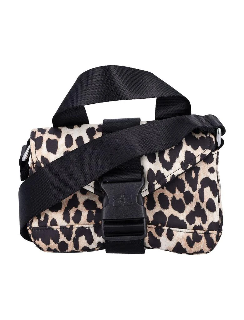 Ganni Ganni Recycled Tech Mini Satchel 1