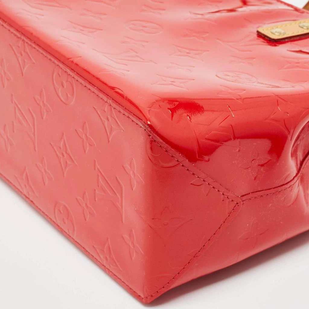 Louis Vuitton Louis Vuitton Red Monogram Vernis Reade PM Bag 14