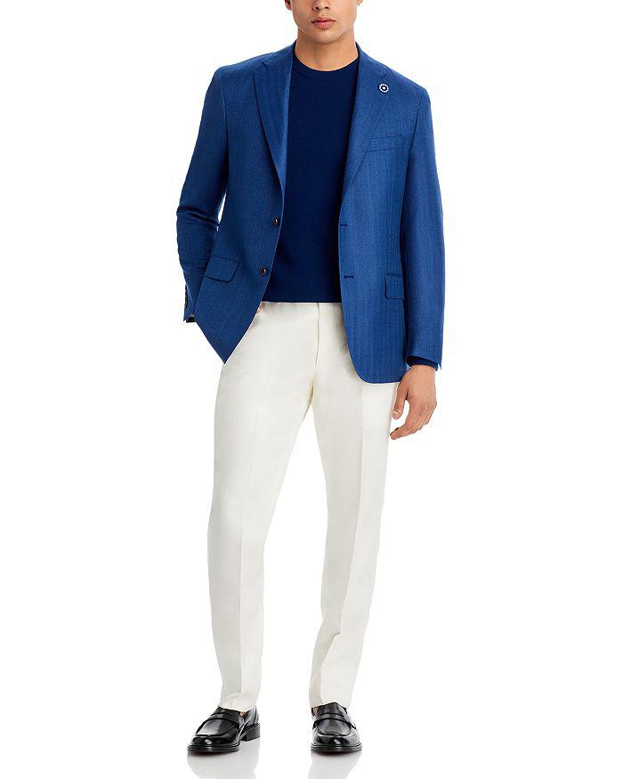 Hart Schaffner Marx New York Herringbone Regular Fit Sport Coat