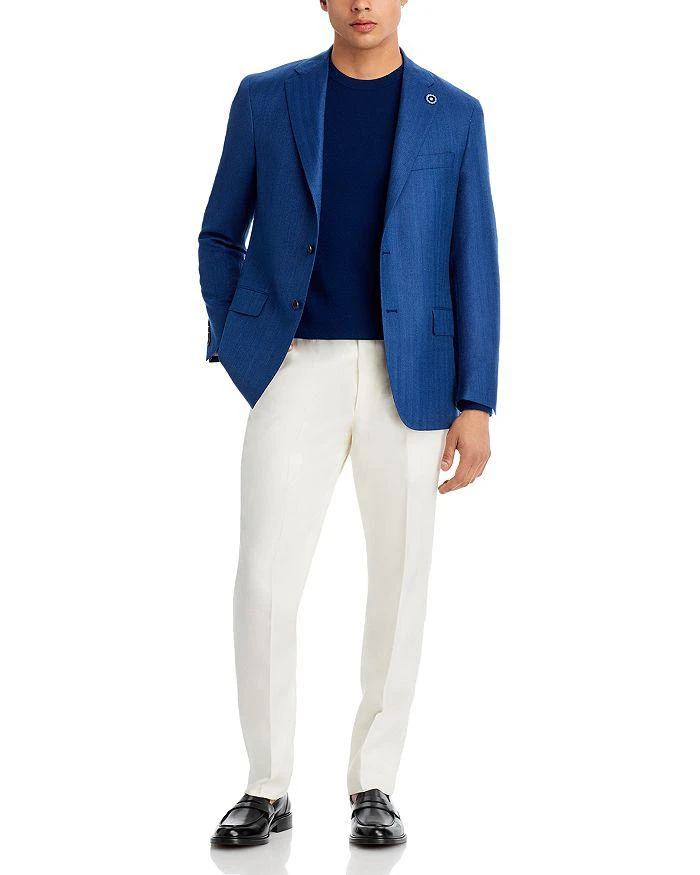 Hart Schaffner Marx New York Herringbone Regular Fit Sport Coat 2