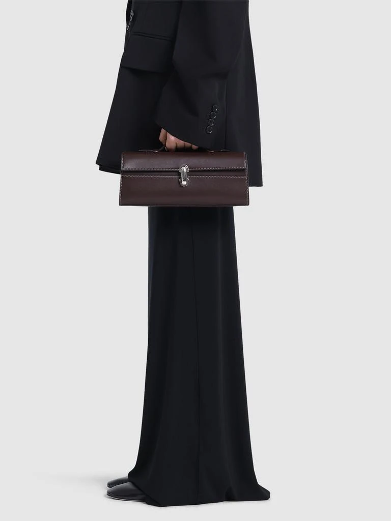 SAVETTE The Slim Symmetry Smooth Leather Bag 1