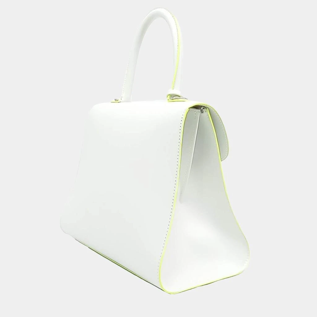 DELVAUX Delvaux White Leather Briand MM bag 2