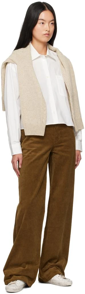 A.P.C. Brown Elisabeth Jeans 4