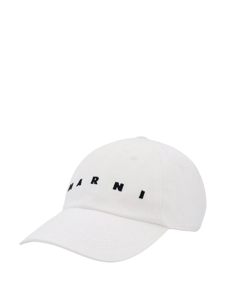 Marni Marni Logo-Embroidered Curved Peak Baseball Cap 3