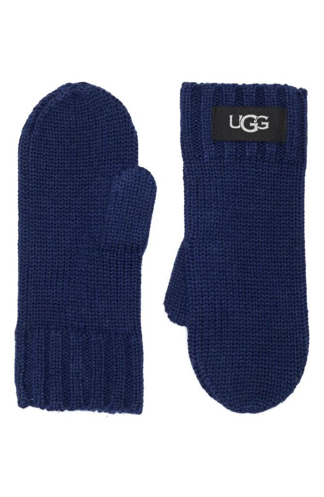 UGG Kids
 Wool Blend Knit Mittens
