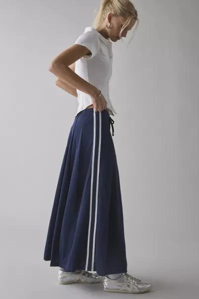 The Upside THE UPSIDE Loren Pleated Mesh Midi Skirt 1