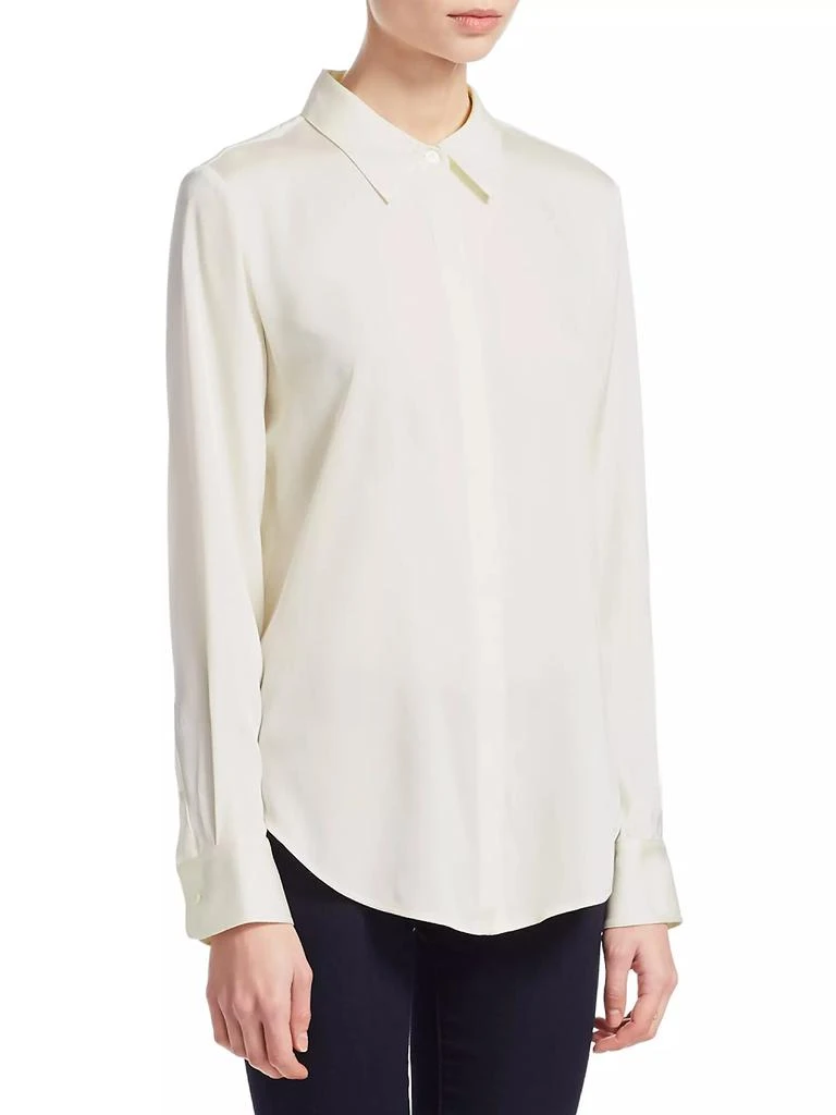 Theory Sunaya Silk Blouse 3