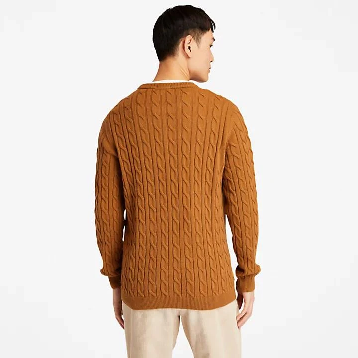 Timberland Phillips Brook Cable-knit Sweater for Men in Brown 2