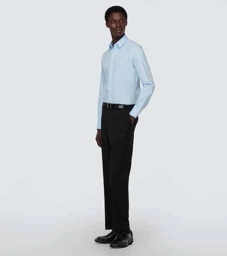 Dolce & Gabbana Cotton-blend poplin Oxford shirt 2